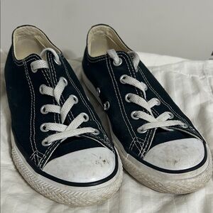 Converse Kids Black and White Sneakers